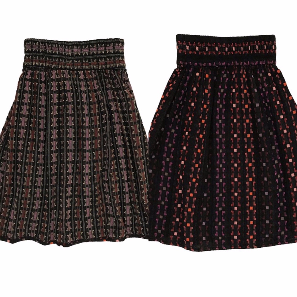 Ace and Jig Girls Ra Ra midi in Mardi Gras/ Calico